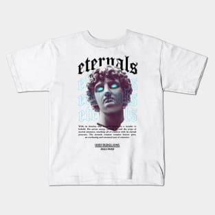 Eternals - Angels Prayer #002 by Holy Rebellions Kids T-Shirt